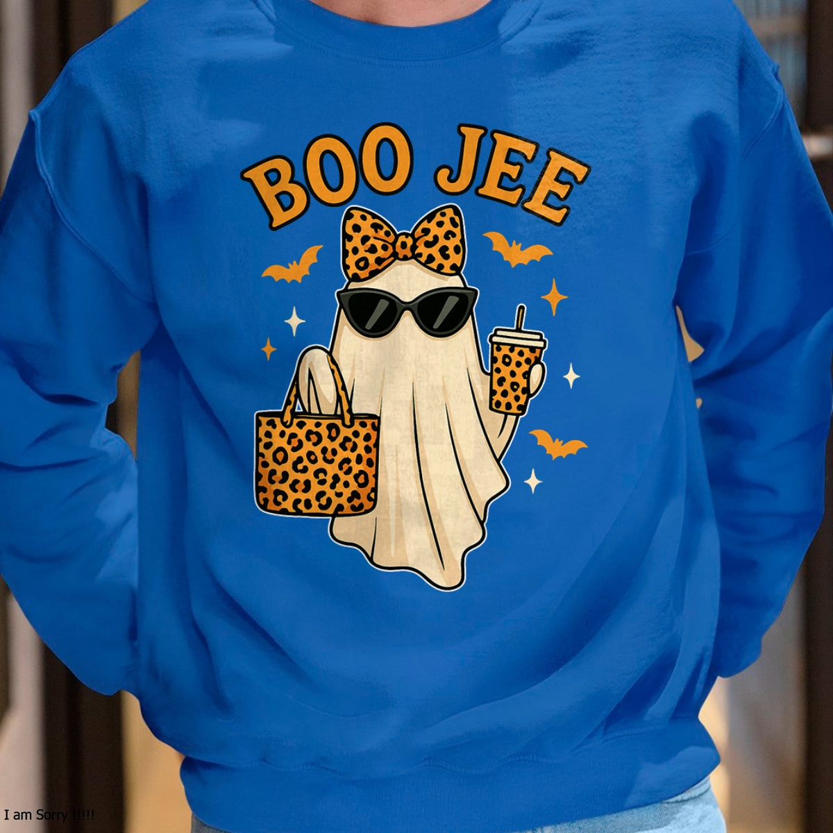 Boojee Ghost Halloween Shirt Women Girls Boo JEE Ghost Kids T-Shirt - Halloween Unisex T-Shirt/Hoodie - NGHL00