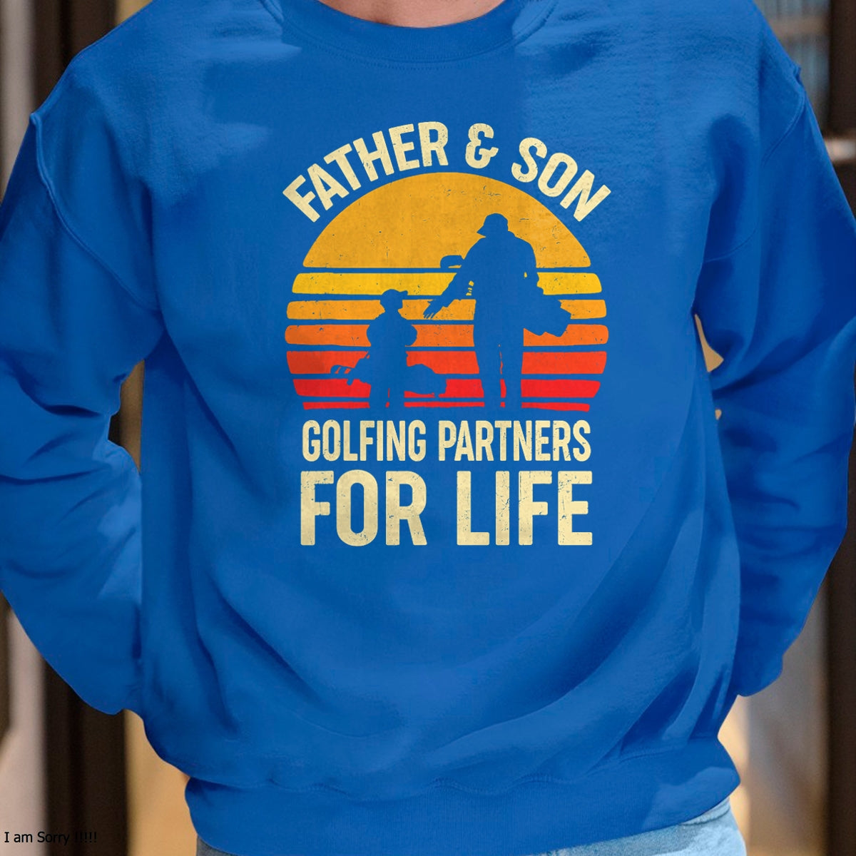 Golf Golfing Father Son Matching Dad T-Shirt - Gift From Dad Unisex T-Shirt/Hoodie - NGHL00 (SKUT-2310EMAILDS-31)