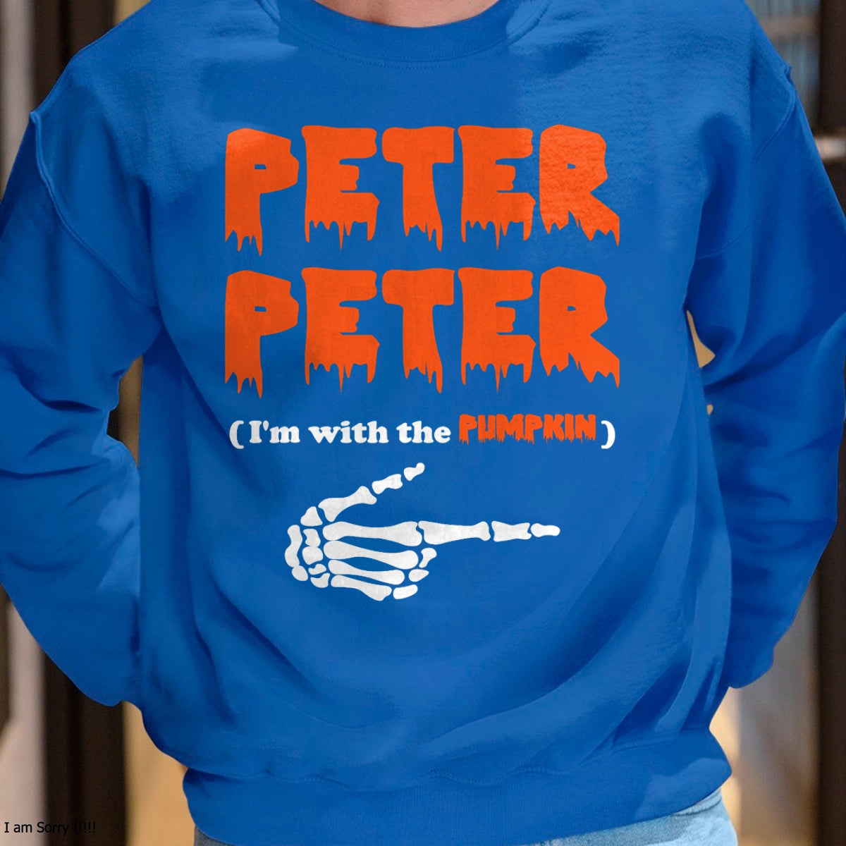 Peter Peter i'm with the pumpkin, Halloween costume T-Shirt - Halloween Unisex T-Shirt/Hoodie - NGHL00