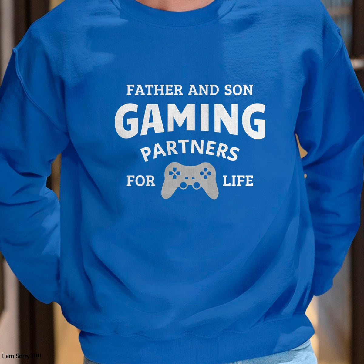 Father and son gaming partners for life family matching gift T-Shirt - Gift From Dad Unisex T-Shirt/Hoodie - NGHL00 (SKUT-2310EMAILDS-23)
