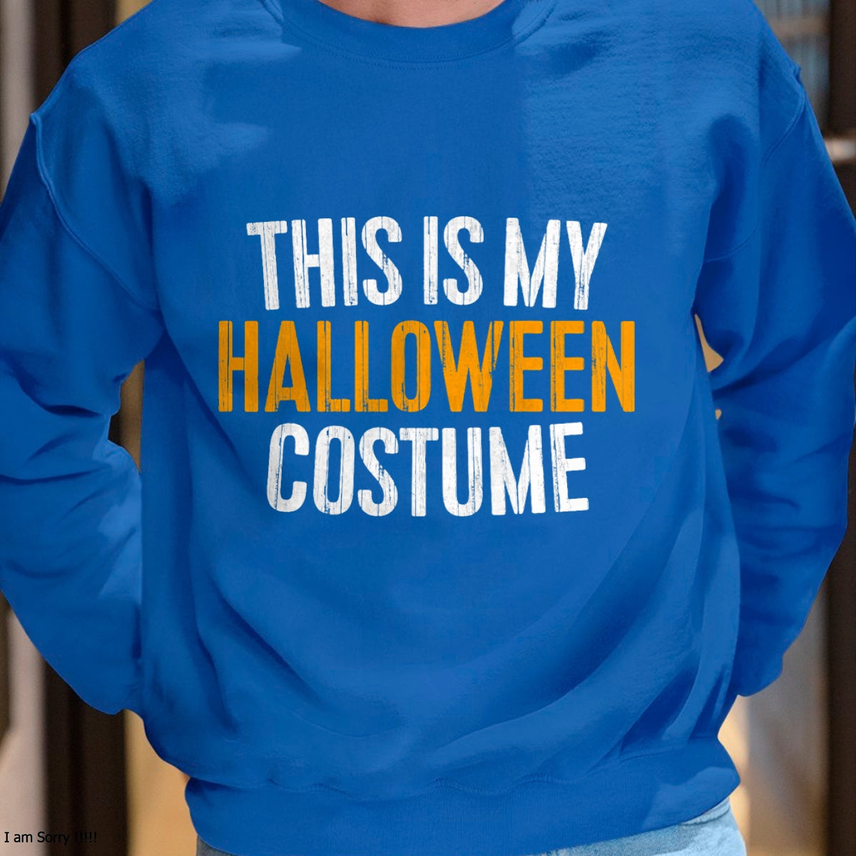 This Is My Halloween Costume Shirt Adult Men Women Kids T-Shirt - Halloween Unisex T-Shirt/Hoodie - NGHL00