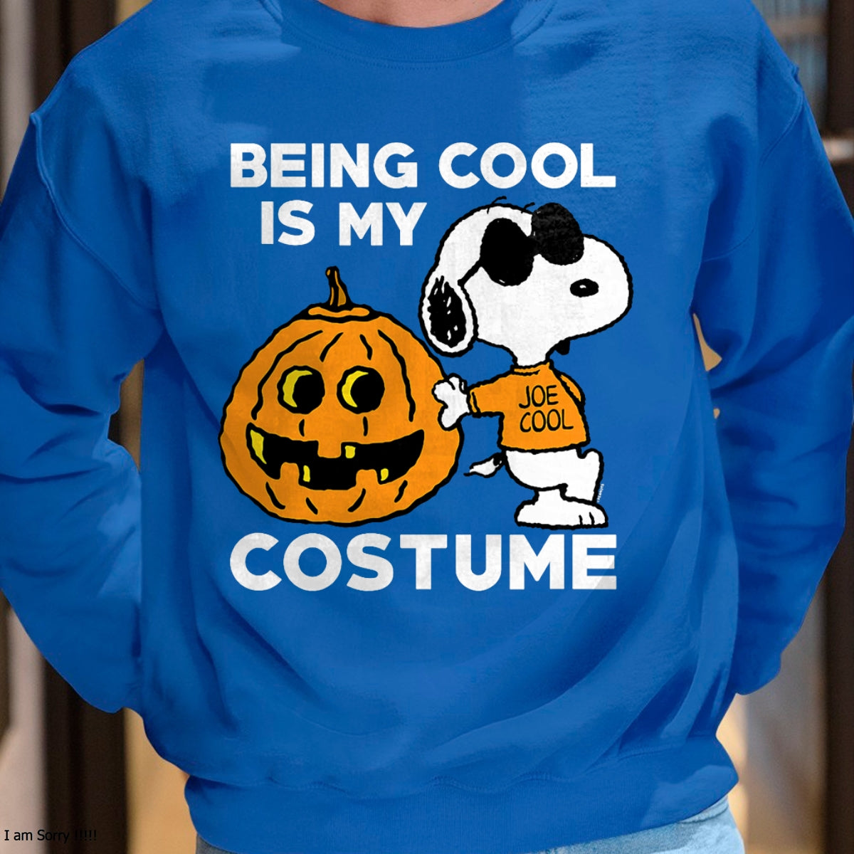 Peanuts Snoopy Cool Halloween Costume T-Shirt - Halloween Unisex T-Shirt/Hoodie - NGHL00
