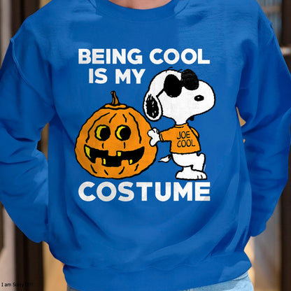Peanuts Snoopy Cool Halloween Costume T-Shirt - Halloween Unisex T-Shirt/Hoodie - NGHL00