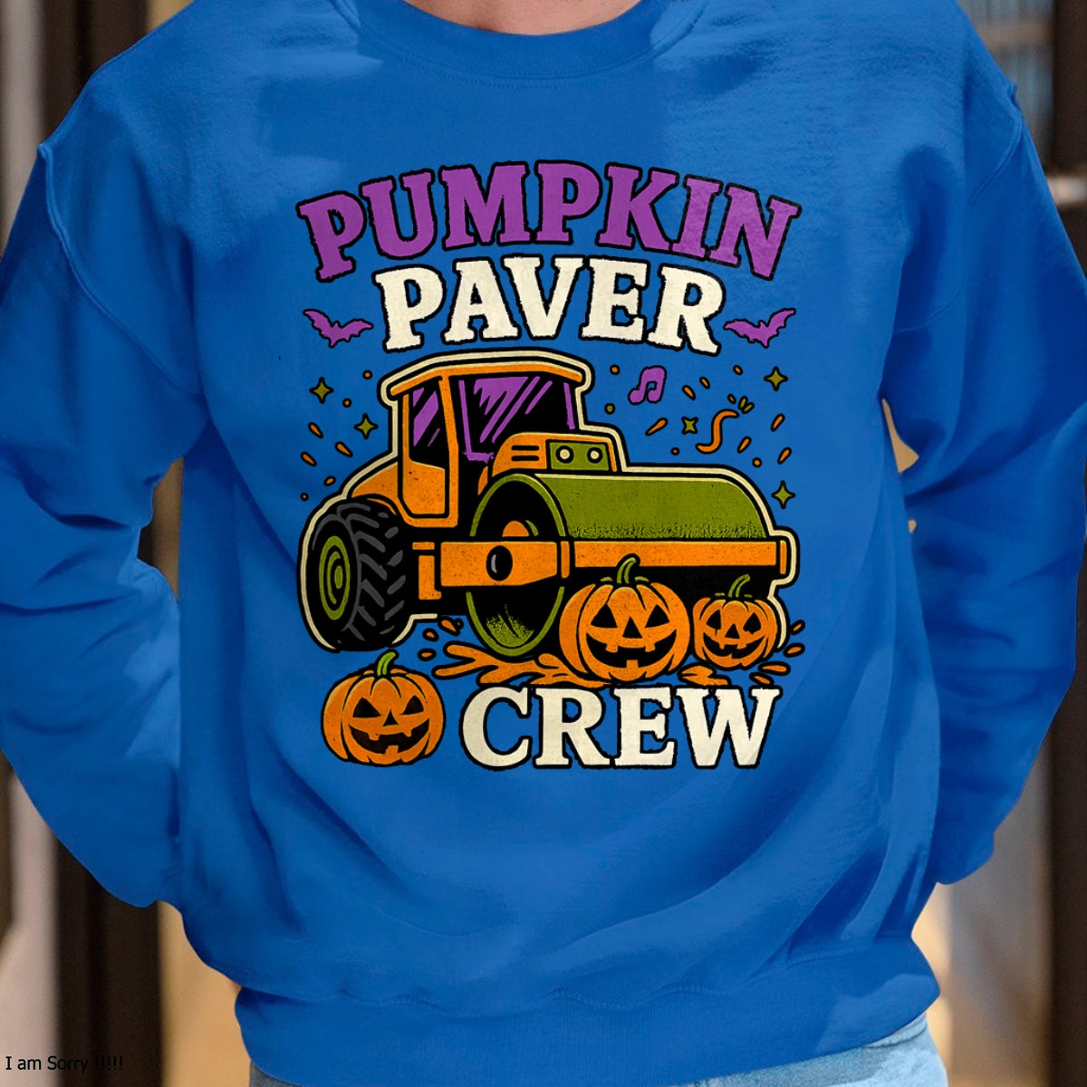 Pumpkin Paver Crew Halloween Costume for Boys T-Shirt - Halloween Unisex T-Shirt/Hoodie - NGHL00