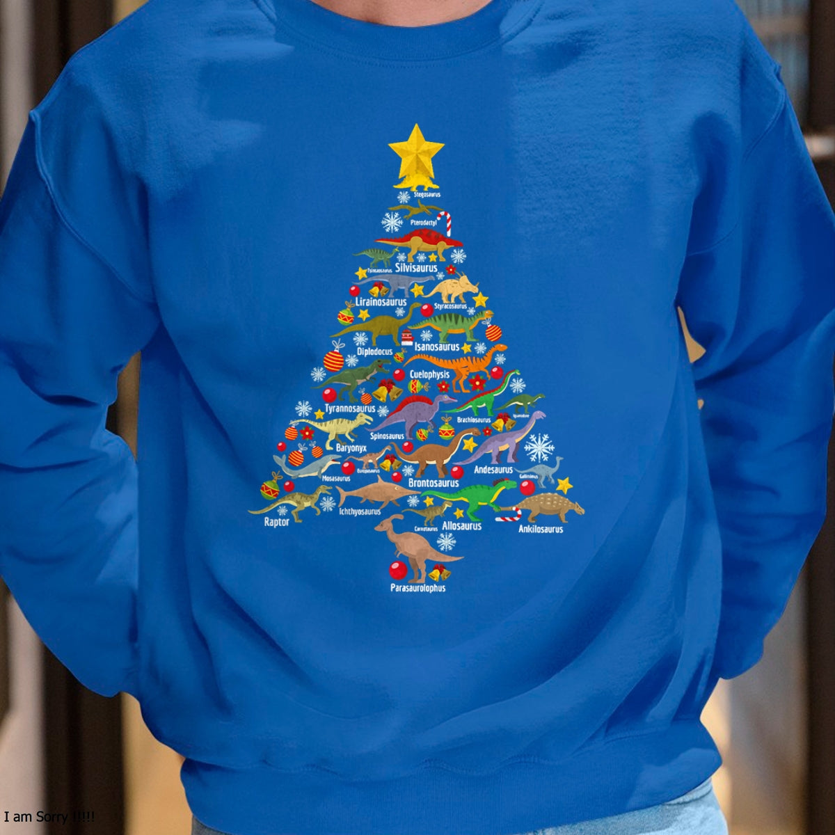 Dinosaur Christmas Tree Dino TRex Paleontologist Xmas Men T-Shirt - Christmas Unisex T-Shirt/Hoodie/Sweatshirt - NGHL00