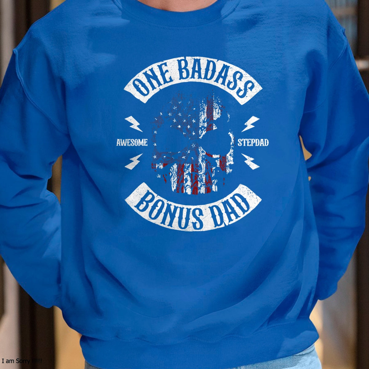 One Badass Bonus Stepdad Birthday Step Dad Fathers Day Gift T-Shirt - Gift From Dad Unisex T-Shirt/Hoodie - NGHL00 (SKUT-2310EMAILDS-41)