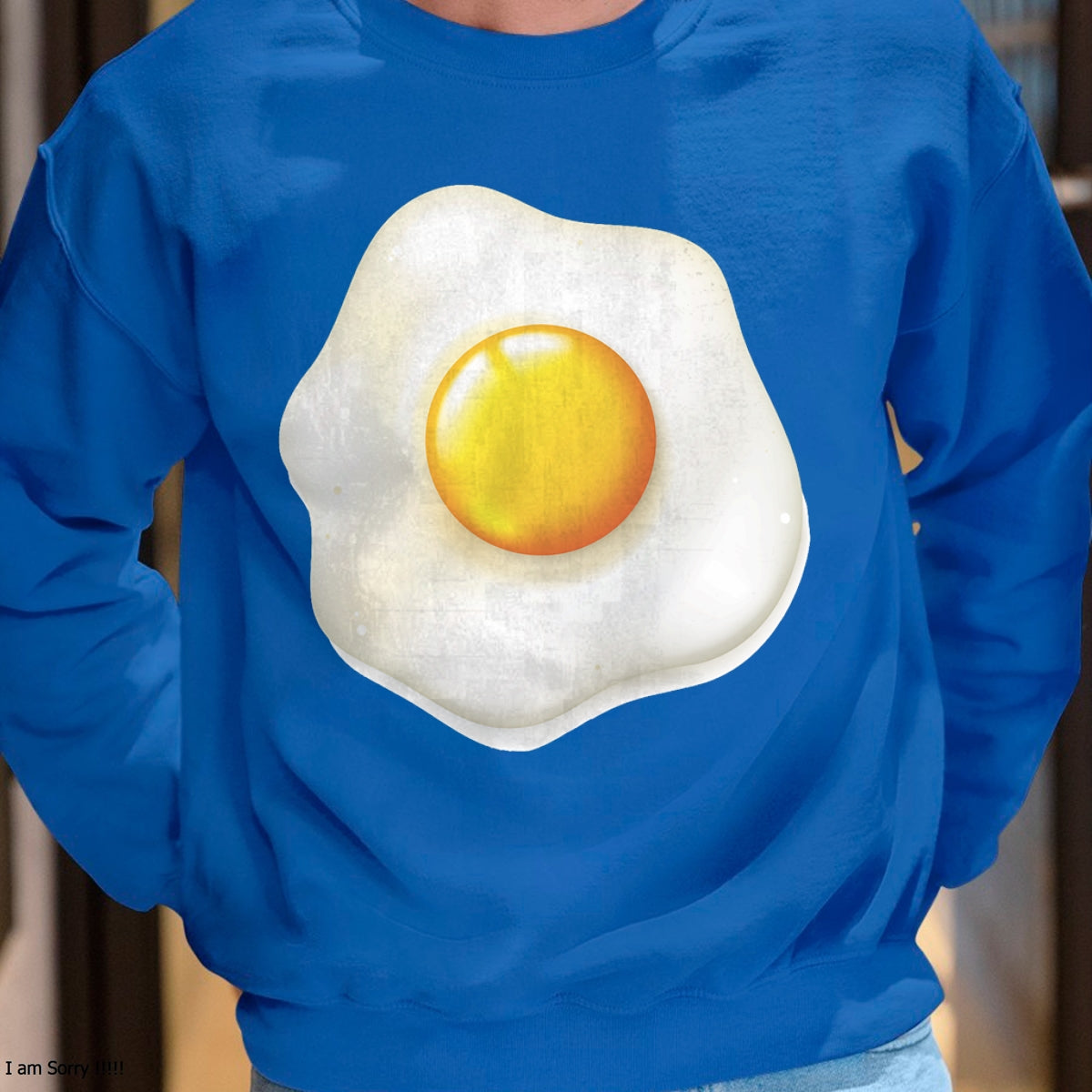 Egg Costume T-Shirt Funny Christmas  Halloween Egg Shirt T-Shirt - Christmas Unisex T-Shirt/Hoodie/Sweatshirt - NGHL00