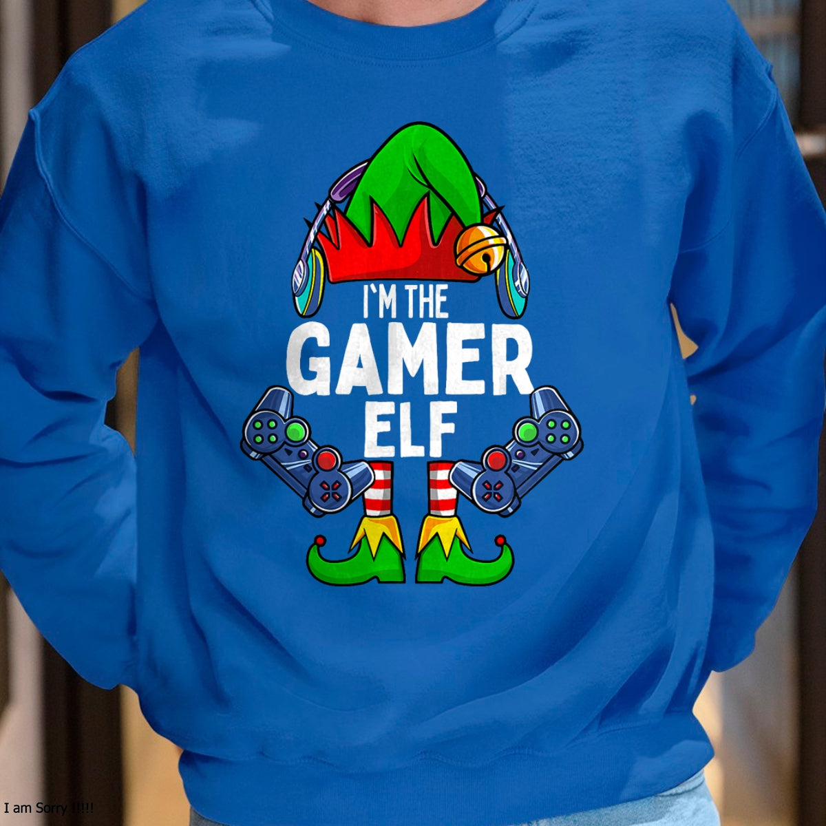 Gamer Elf Matching Family Christmas T-Shirt - Christmas Unisex T-Shirt/Hoodie/Sweatshirt - NGHL00