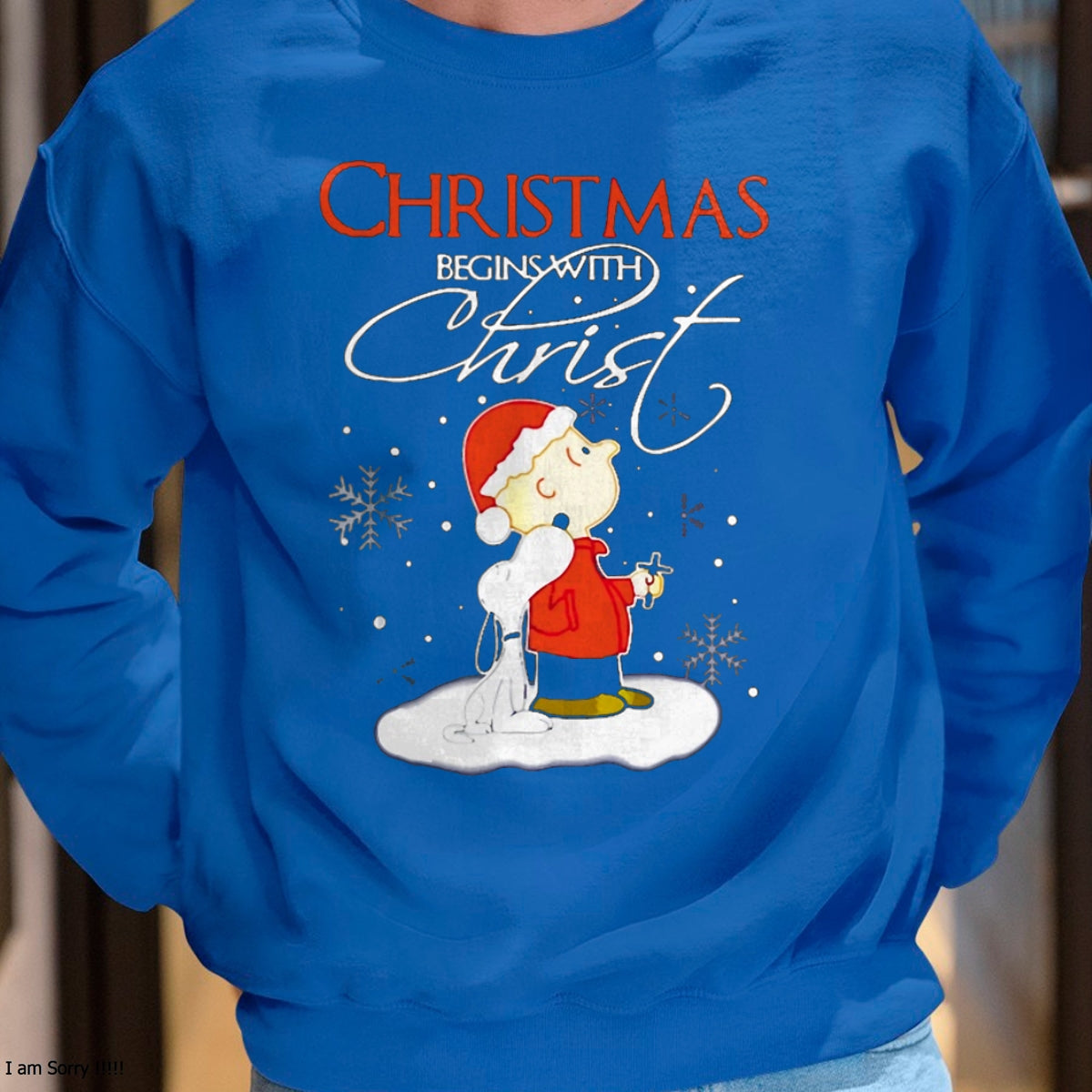 Christmas Begins With Christ Xmas Gift Holiday costume T-Shirt - Christmas Unisex T-Shirt/Hoodie/Sweatshirt - NGHL00