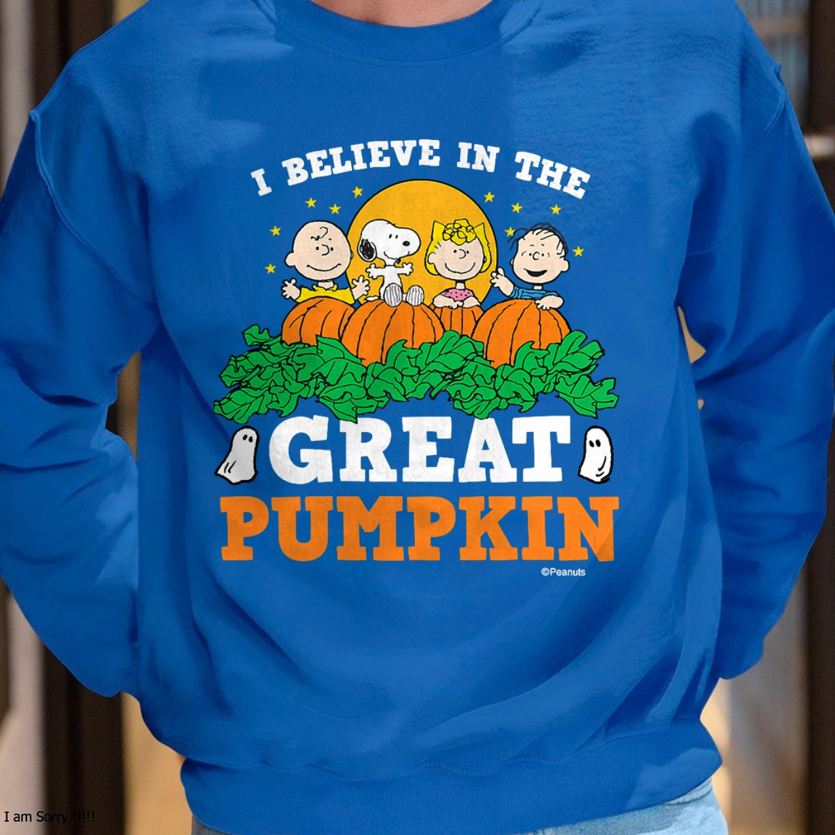 Peanuts - I Believe In The Great Pumpkin T-Shirt - Halloween Unisex T-Shirt/Hoodie - NGHL00