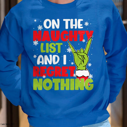 Funny Naughty List Christmas Xmas Santa Mens Womens Kids T-Shirt - Christmas Unisex T-Shirt/Hoodie/Sweatshirt - NGHL00