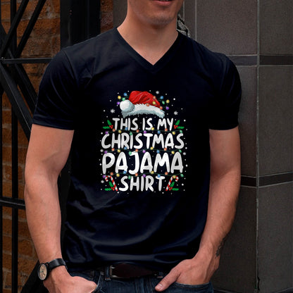 This Is My Christmas Pajama Shirt Funny Xmas PJs Men Women T-Shirt - Christmas Unisex T-Shirt/Hoodie/Sweatshirt - NGHL00