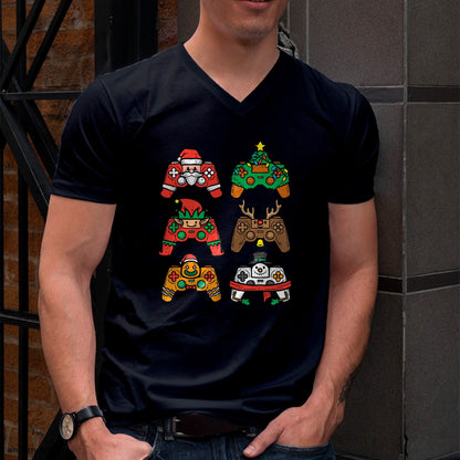 Christmas Gamer Controller Xmas Gaming T-Shirt - Christmas Unisex T-Shirt/Hoodie/Sweatshirt - NGHL00