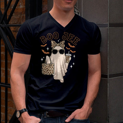 Boo JEE Boujee Pink Ghost Halloween October Vibes T-Shirt - Halloween Unisex T-Shirt/Hoodie - NGHL00 (Copy) (Copy) (Copy)