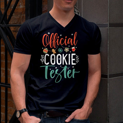 Official Cookie Tester Funny Christmas Couples Matching T-Shirt - Christmas Unisex T-Shirt/Hoodie/Sweatshirt - NGHL00