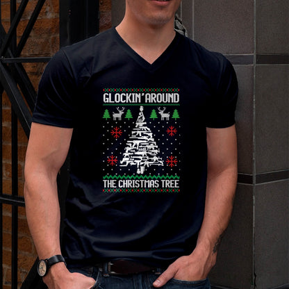 Funny Guns Ugly Christmas Sweaters for Gun Lovers Men Women T-Shirt - Christmas Unisex T-Shirt/Hoodie/Sweatshirt - NGHL00