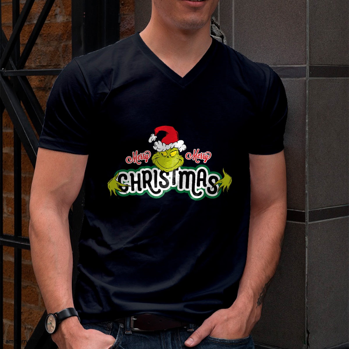 Dr. Seuss Grinch Hugs Christmas Short Sleeve T-shirt - Christmas Unisex T-Shirt/Hoodie/Sweatshirt - NGHL00