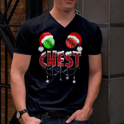 Chest Nuts Christmas Shirt Funny Matching Couple Chestnuts T-Shirt - Christmas Unisex T-Shirt/Hoodie/Sweatshirt - NGHL00