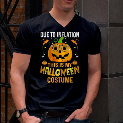 Pumpkin Halloween Costume Men Women Funny Halloween 2025 T-Shirt - Halloween Unisex T-Shirt/Hoodie - NGHL00
