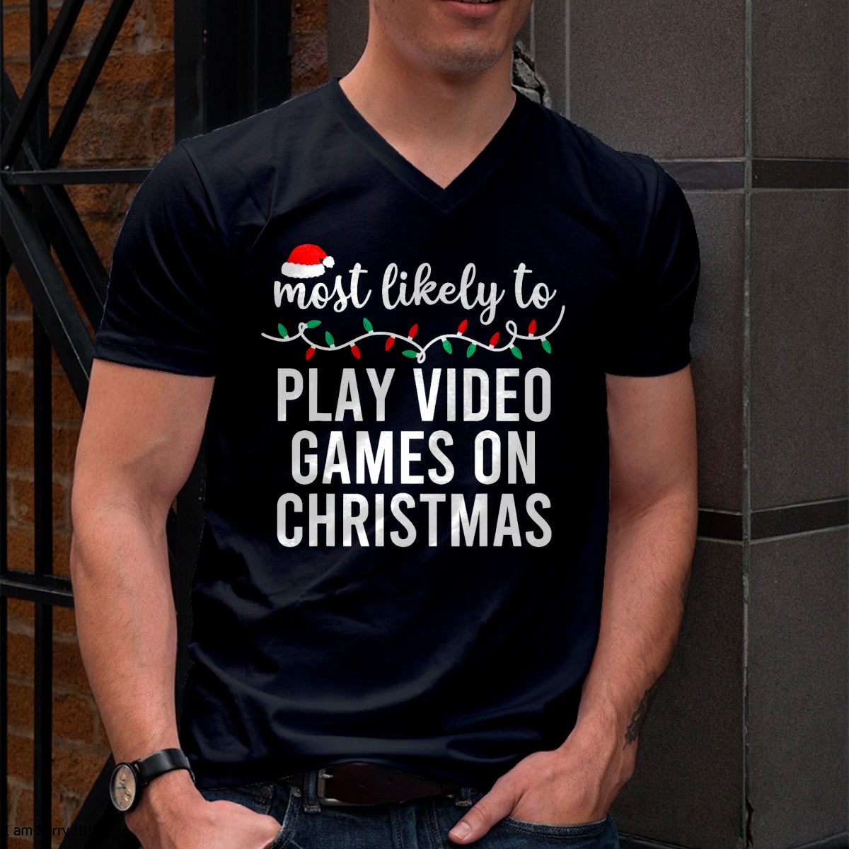Most Likely To Christmas Matching Family Pajamas Funny T-Shirt - Christmas Unisex T-Shirt/Hoodie/Sweatshirt - NGHL00