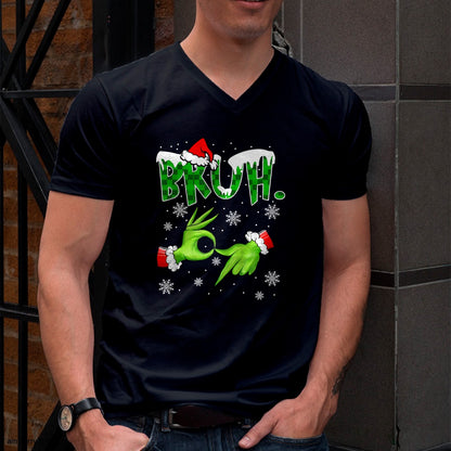 Bruh 67 Six Seven 6 7 Meme Christmas Funny Gen Alpha Slang T-Shirt  - Christmas Unisex T-Shirt/Hoodie/Sweatshirt - NGHL00