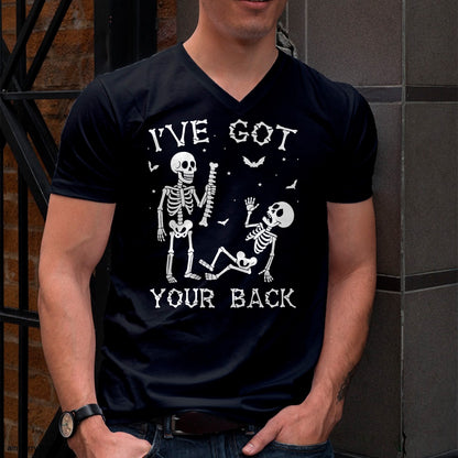 Halloween Skeletons Ive Got Your Back Costume Men Women Kids T-Shirt - Halloween Unisex T-Shirt/Hoodie - NGHL00