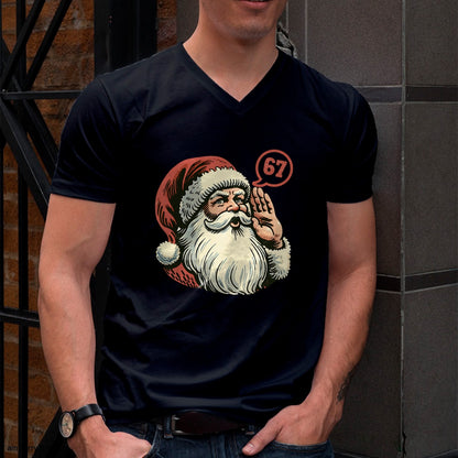 67 Christmas Funny Six Seven Meme Brainrot Santa Claus Boys T-Shirt - Christmas Unisex T-Shirt/Hoodie/Sweatshirt - NGHL00