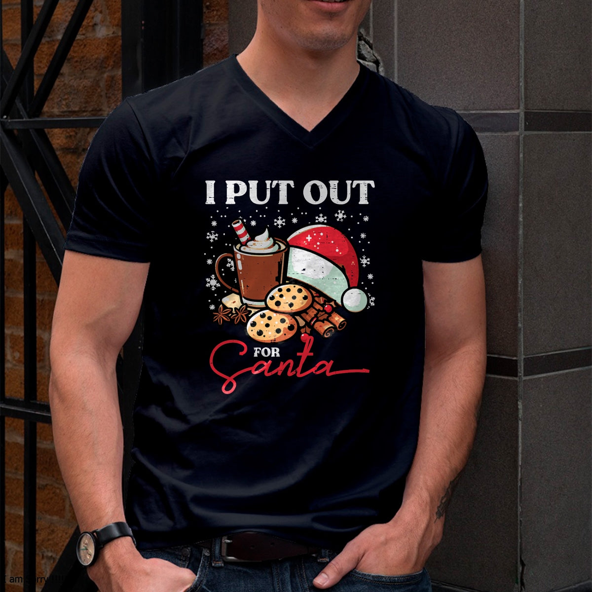 Christmas I Put Out For Santa Funny Xmas Kids Women Men T-Shirt - Christmas Unisex T-Shirt/Hoodie/Sweatshirt - NGHL00