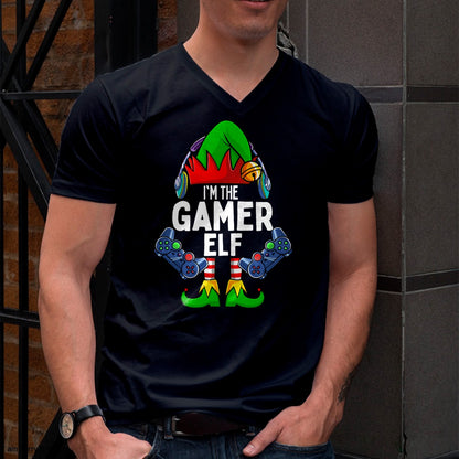 Gamer Elf Matching Family Christmas T-Shirt - Christmas Unisex T-Shirt/Hoodie/Sweatshirt - NGHL00