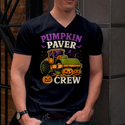 Pumpkin Paver Crew Halloween Costume for Boys T-Shirt - Halloween Unisex T-Shirt/Hoodie - NGHL00