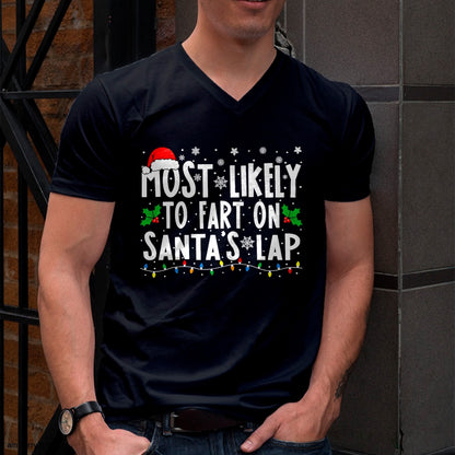 Most Likely to Fix Santa Sleigh Family Matching Christmas T-Shirt - Christmas Unisex T-Shirt/Hoodie/Sweatshirt - NGHL00