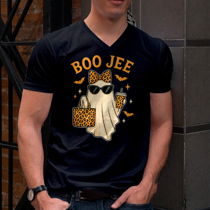 Boojee Ghost Halloween Shirt Women Girls Boo JEE Ghost Kids T-Shirt - Halloween Unisex T-Shirt/Hoodie - NGHL00