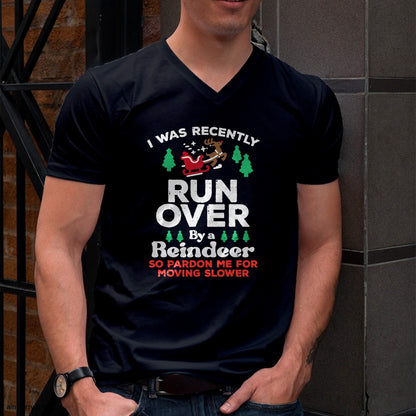 Christmas Runover By Reindeer Funny Xmas Women Men Kids T-Shirt - Christmas Unisex T-Shirt/Hoodie/Sweatshirt - NGHL00