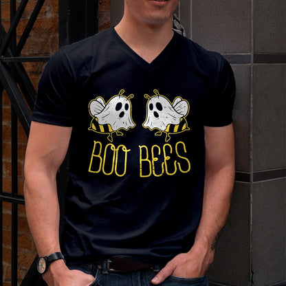 Boo Bees Funny Couples Halloween Costume For Adult Her Women T-Shirt - Halloween Unisex T-Shirt/Hoodie - NGHL00 (Copy) (Copy)