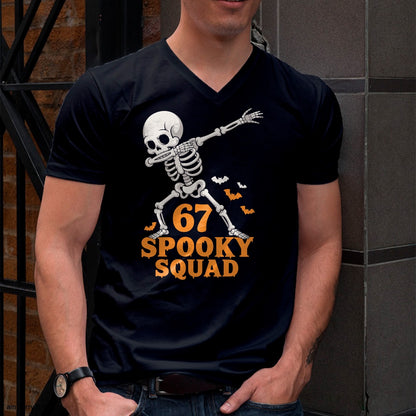 67 Meme Humor 6-7 Funny Six Seven Halloween T-Shirt - Halloween Unisex T-Shirt/Hoodie - NGHL00