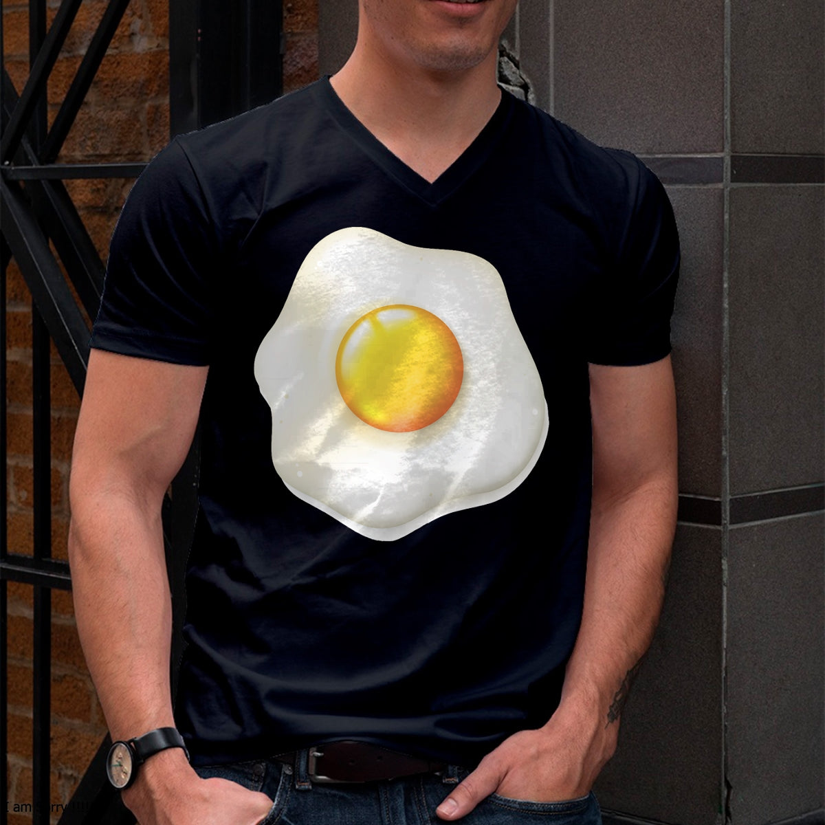 Egg Costume T-Shirt Funny Christmas  Halloween Egg Shirt T-Shirt - Christmas Unisex T-Shirt/Hoodie/Sweatshirt - NGHL00