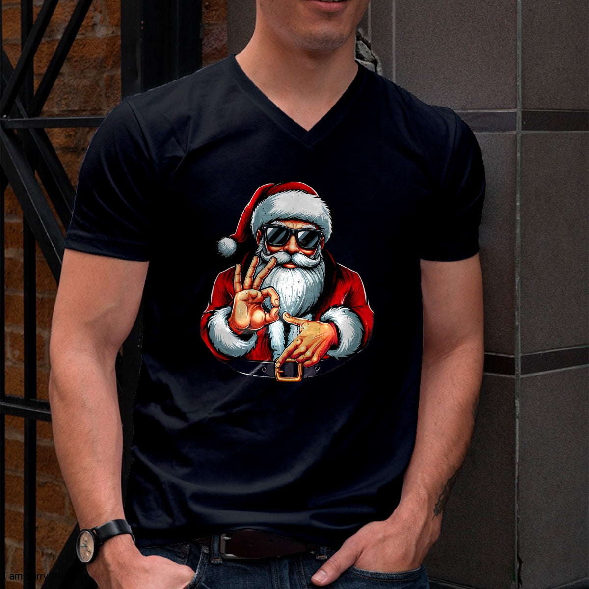 Funny Six Seven 6 7 Meme Santa Christmas Shirt Men Boys Teen T-Shirt - Christmas Unisex T-Shirt/Hoodie/Sweatshirt - NGHL00