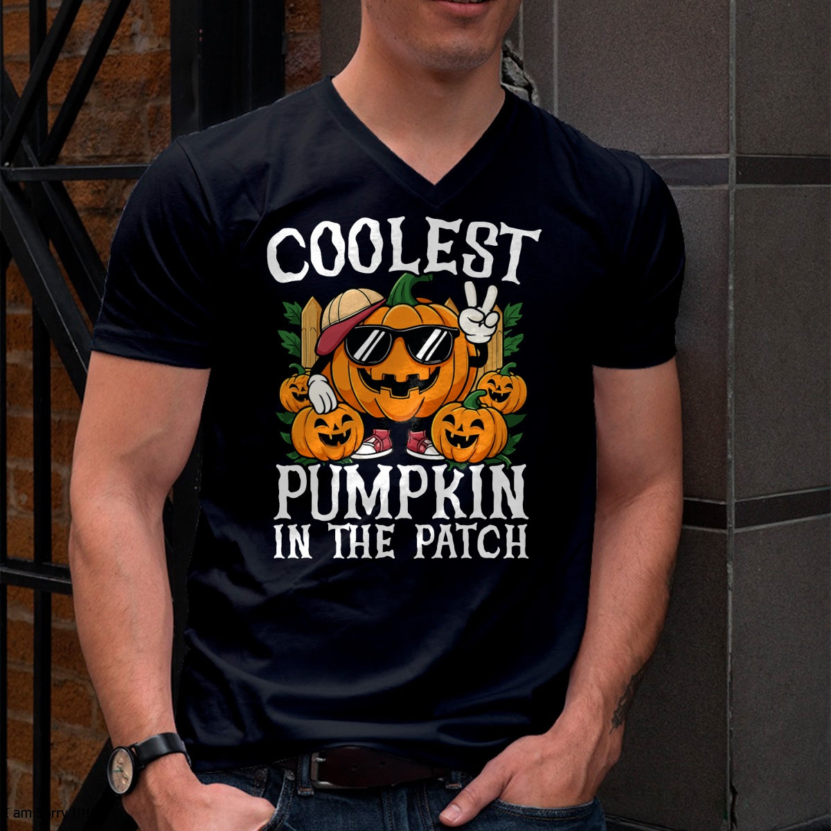 Halloween Shirt Boys Girls Kids Coolest Pumpkin In The Patch T-Shirt - Halloween Unisex T-Shirt/Hoodie - NGHL00