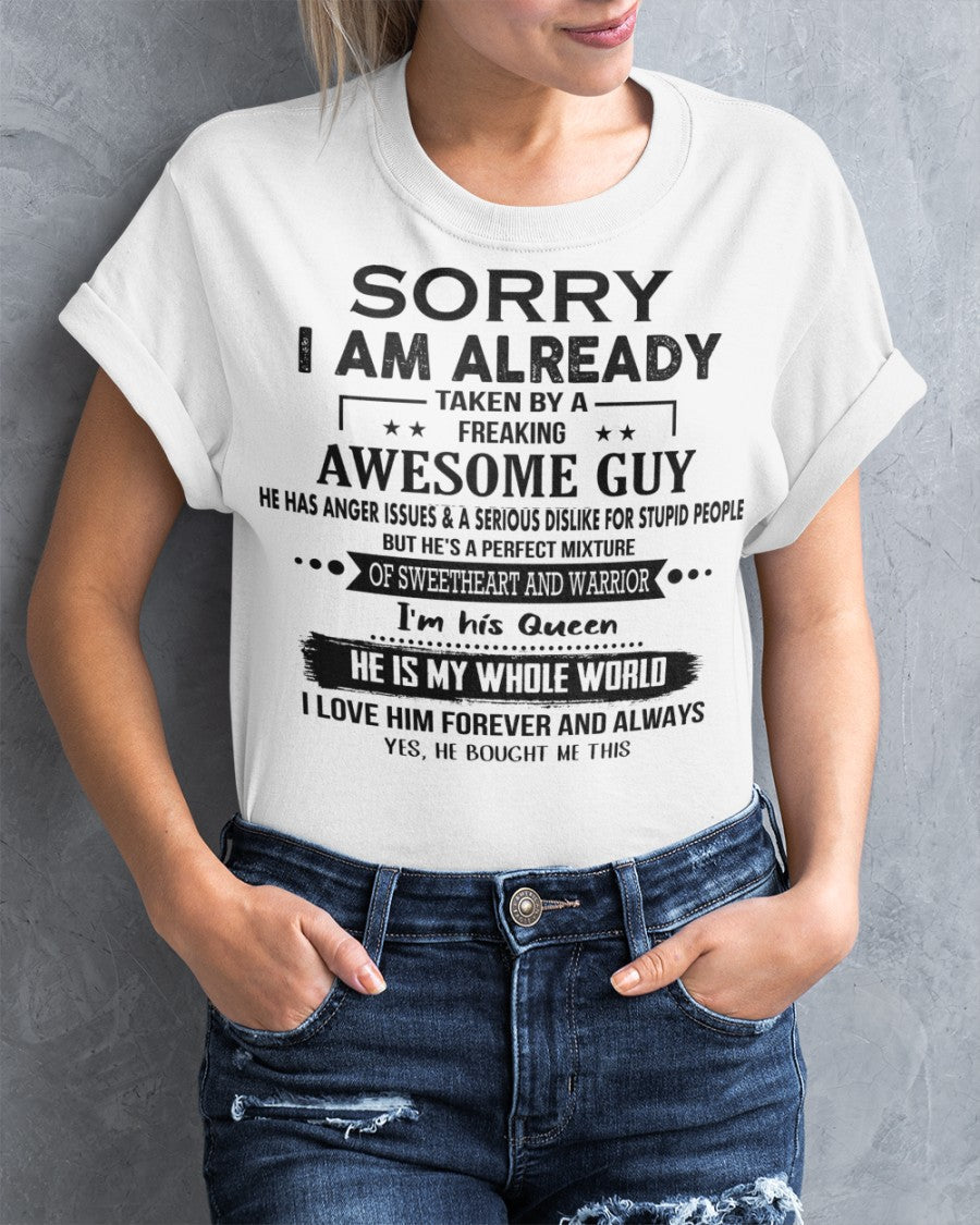 GIFT FOR AWESOME GIRL -SWEETHEART GUY