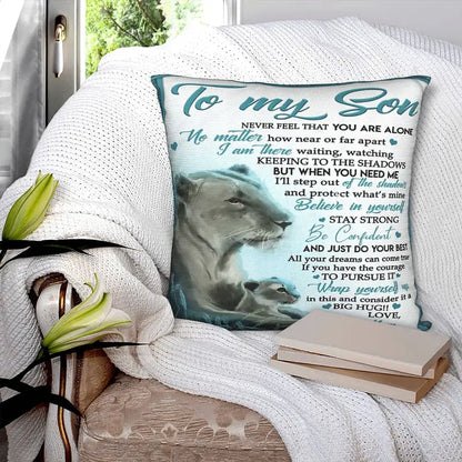 To My Son – A Special Gift from Mom - Pillow