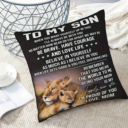 Special Gift For Your Son From Mom- Pillow
