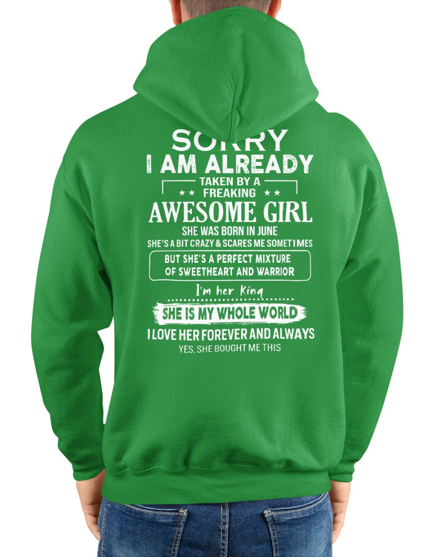 June - Awesome girl - Perfect gift for your boyfriend - (SKU04-86-06) - From Wife NGHL06