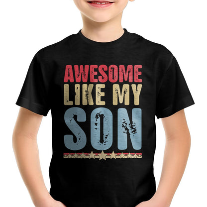 Awesome Like My Son Gifts Men Funny Fathers Day Dad T-Shirt - Gift From Dad Unisex T-Shirt/Hoodie - NGHL00 (SKUT-2310EMAILDS-05)