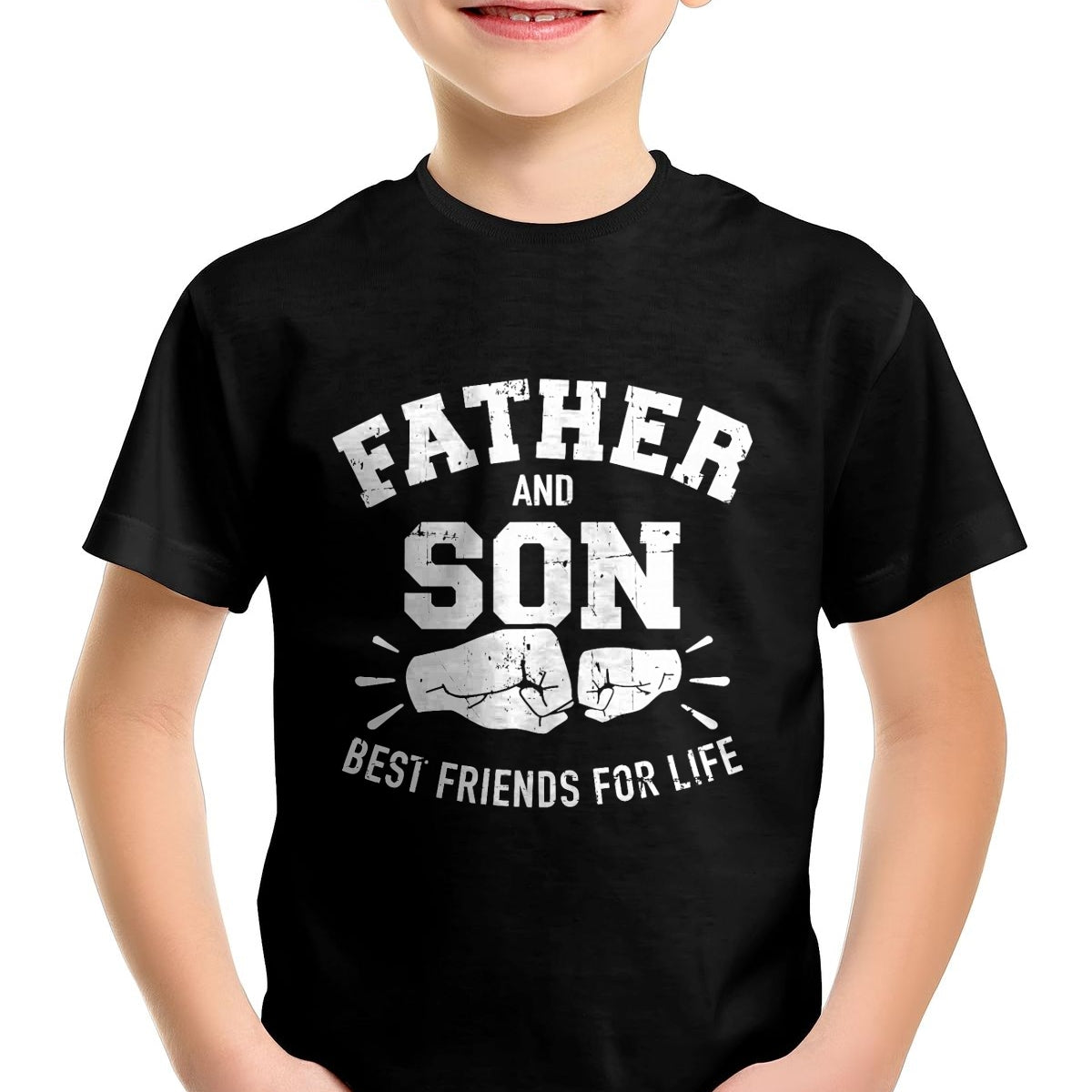 Father and son best friends for life T-Shirt - Gift From Dad Unisex T-Shirt/Hoodie - NGHL00 (SKUT-2310EMAILDS-22)