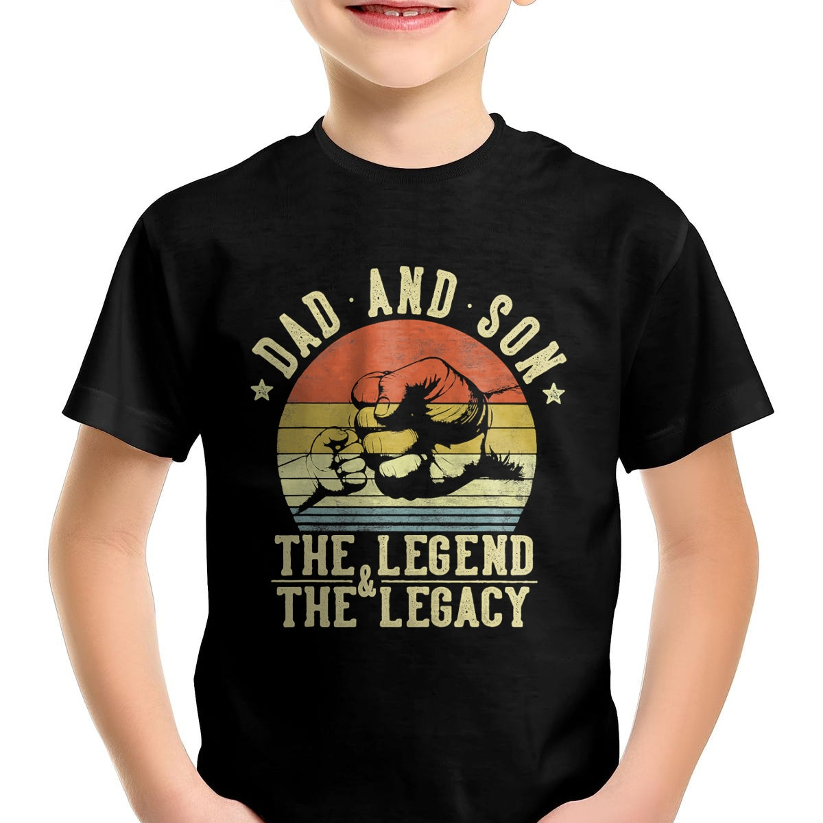 Dad and Son The Legend And The Legacy Gifts Dad T-Shirt - Gift From Dad Unisex T-Shirt/Hoodie - NGHL00 (SKUT-2310EMAILDS-09)
