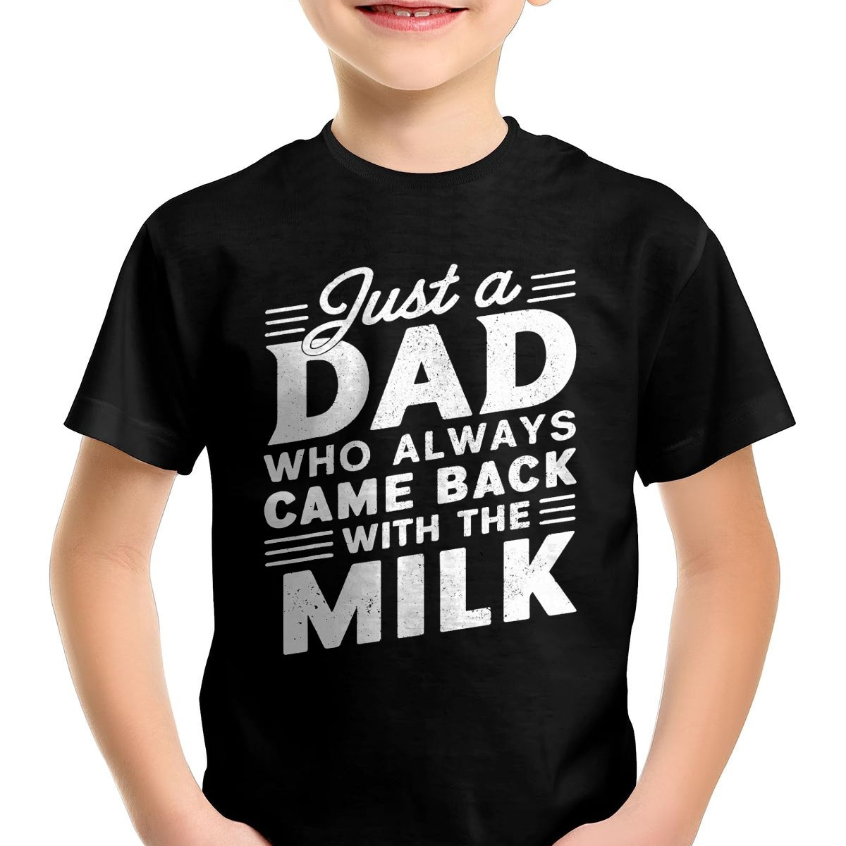 Just A Dad Who Always Came Back  Funny Dad for Men T-Shirt - Gift From Dad Unisex T-Shirt/Hoodie - NGHL00 (SKUT-2310EMAILDS-36)