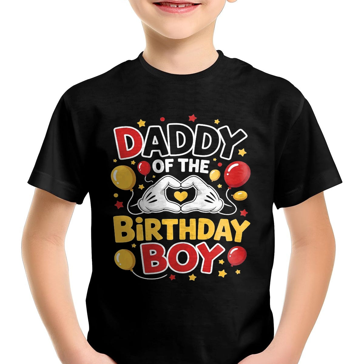 Daddy Of The Birthday Boy Shirt matching Dad Son Family Bday T-Shirt - Gift From Dad Unisex T-Shirt/Hoodie - NGHL00 (SKUT-2310EMAILDS-16)