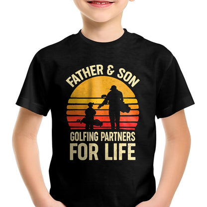 Golf Golfing Father Son Matching Dad T-Shirt - Gift From Dad Unisex T-Shirt/Hoodie - NGHL00 (SKUT-2310EMAILDS-31)