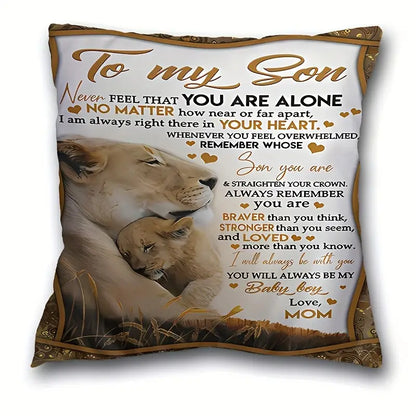 Special Gift For Your Son From Mom - Pillow (SKUP10-120)