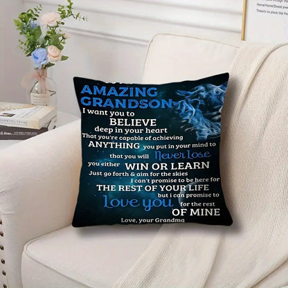 Special Gift For Your Grandson From Grandma - Pillow